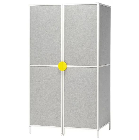 light gray cabinet