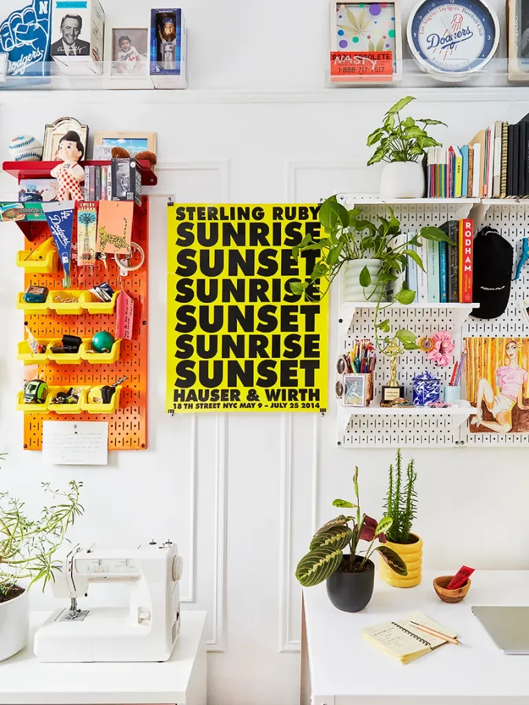 Why This $50 Amazon Pegboard Shows Up Twice in Our Home Office